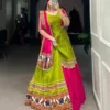 Navratri Gamthiwork lehenga