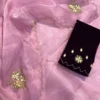 organza saree