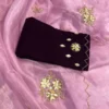 organza saree
