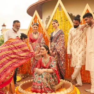 Haldi Patola Saree