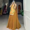 Yellow Plazzo Kurti