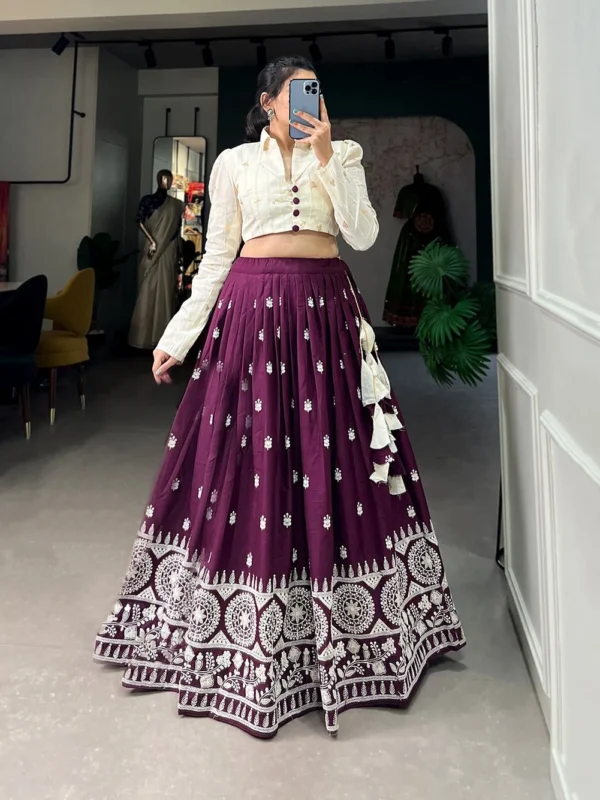 Cotton Co-ord set lehenga