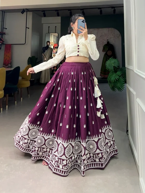 Cotton Co-ord set lehenga