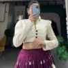 White lehenga Choli