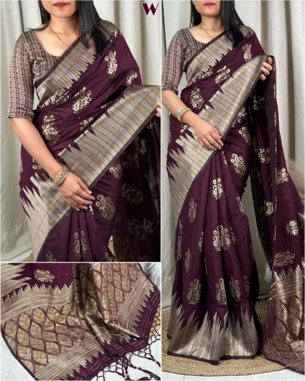 Cotton Silk Saree