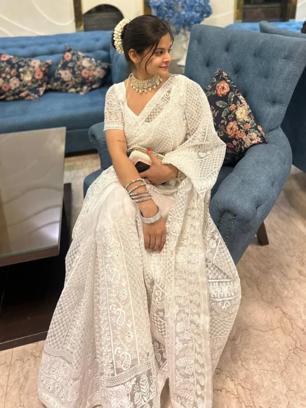 Pure Organza Saree