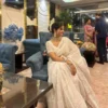 White Organza Saree