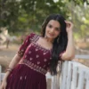 Maroon Gown