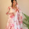 Floral Print Gown