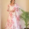 Floral Print Gown