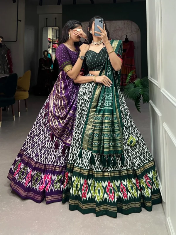 Tussar Silk Lehenga