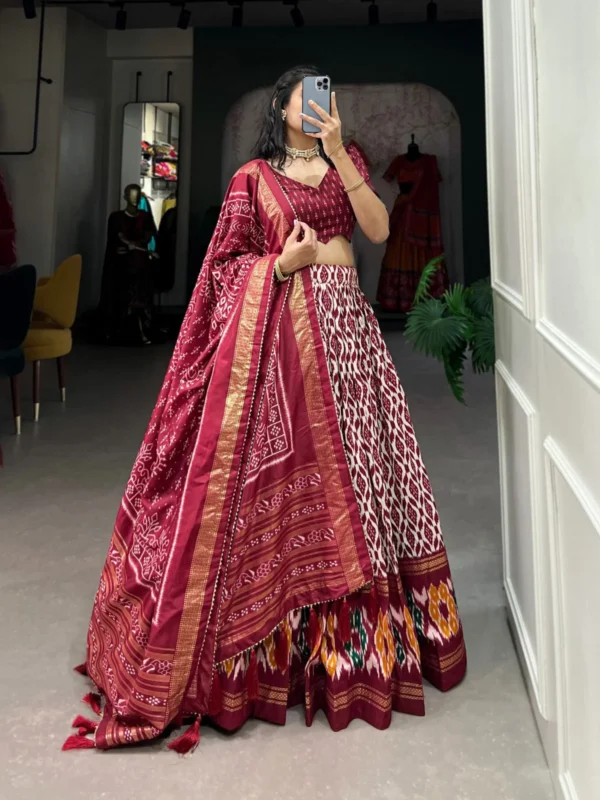 Tussar Silk Lehenga