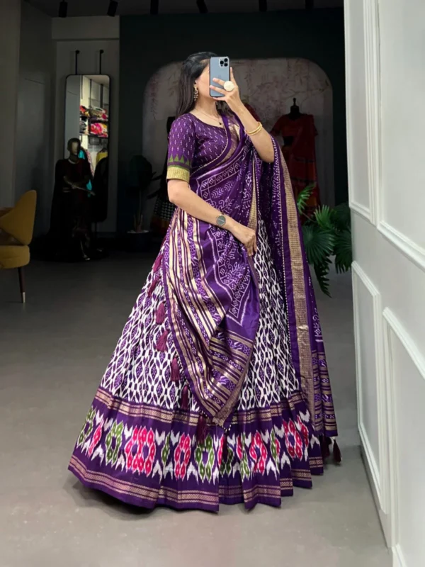 Tussar Silk Lehenga