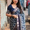 Batik Print Saree