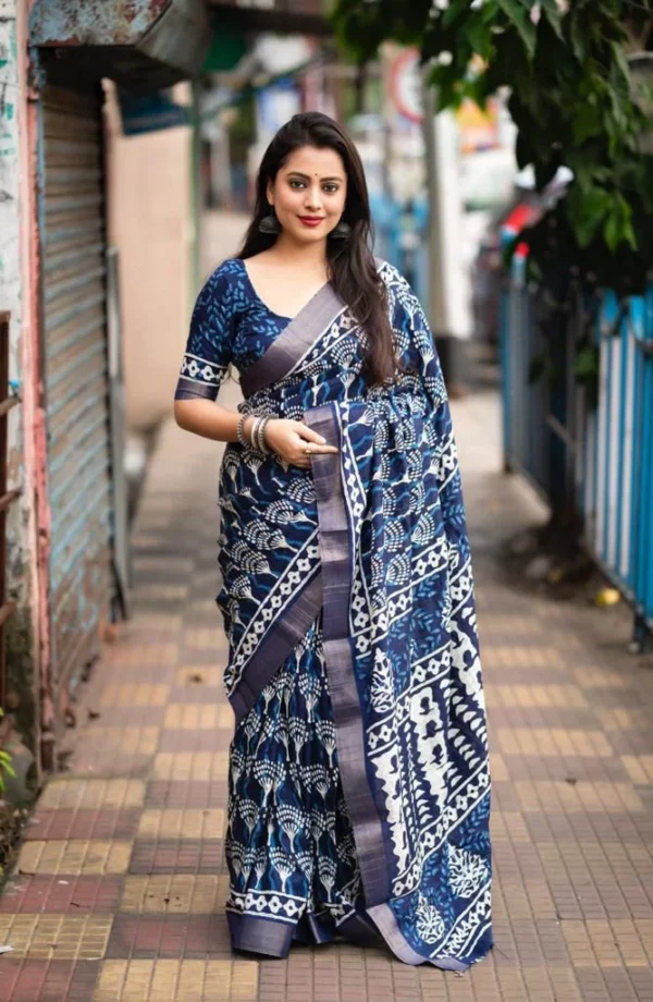 Print Saree