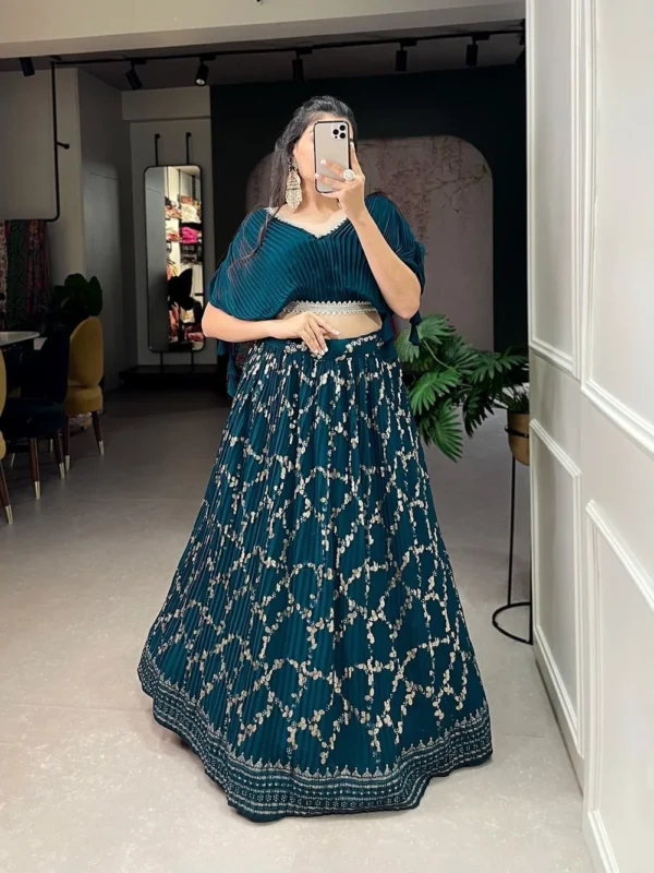 Georgette Crushed Co-ord Set