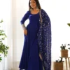 Georgette Anarkali Gown