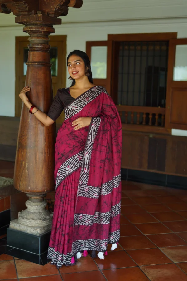 Pure Chanderi Cotton Saree