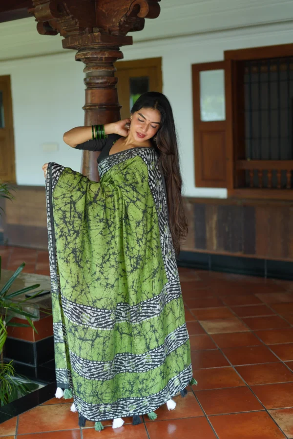 Pure Chanderi Cotton Saree