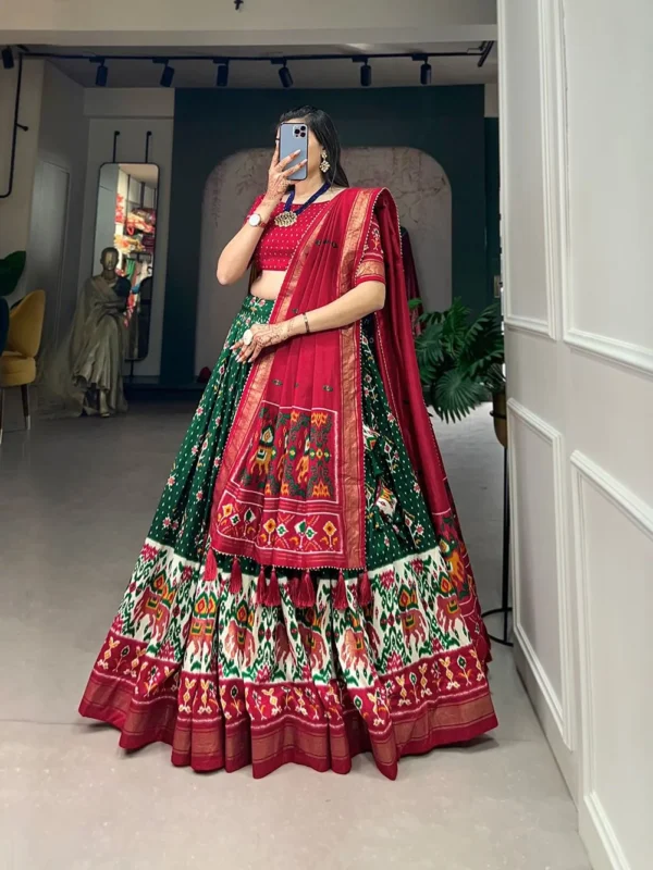 Tussar Silk Lehenga