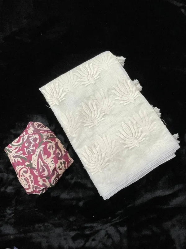 Pure Soft Chanderi Silk Saree