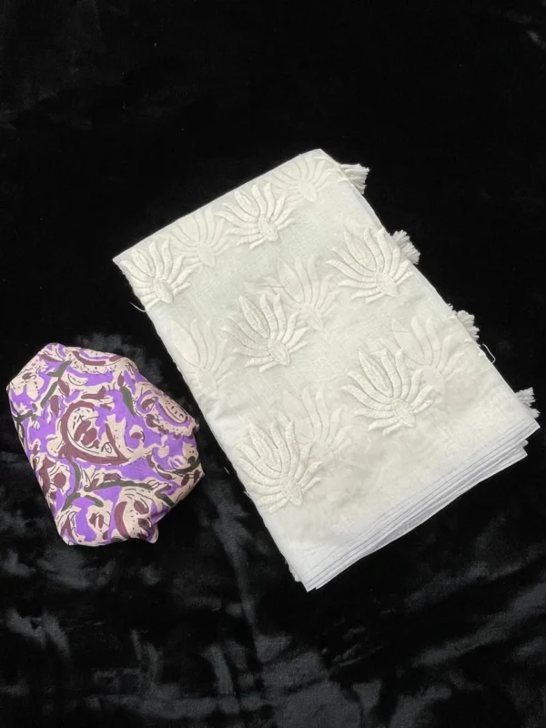 Pure Soft Chanderi Silk Saree