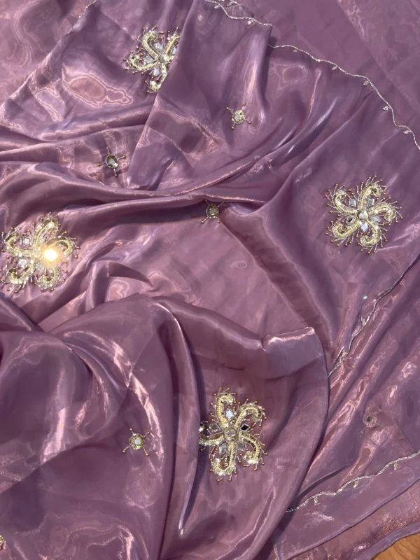 Soft Satin Saree