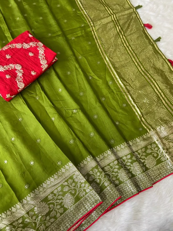 Pure Viscose Dola Saree