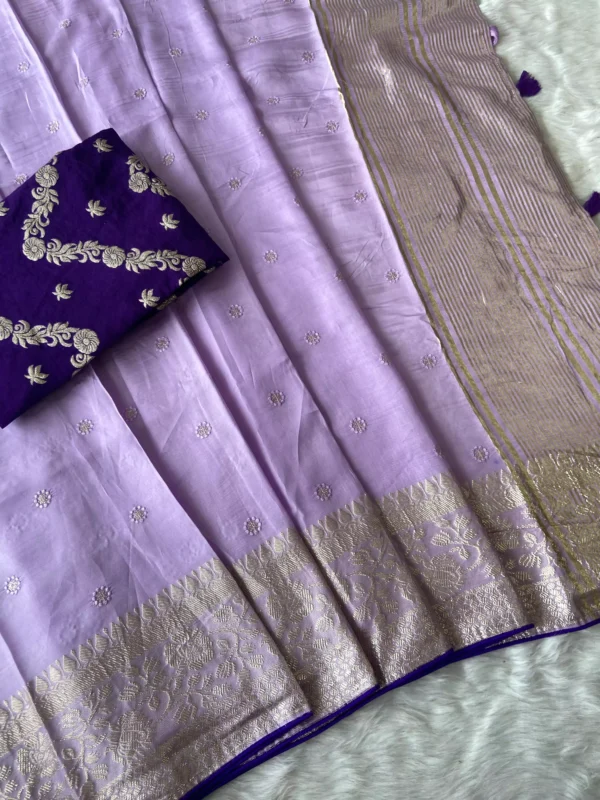 Pure Viscose Dola Saree