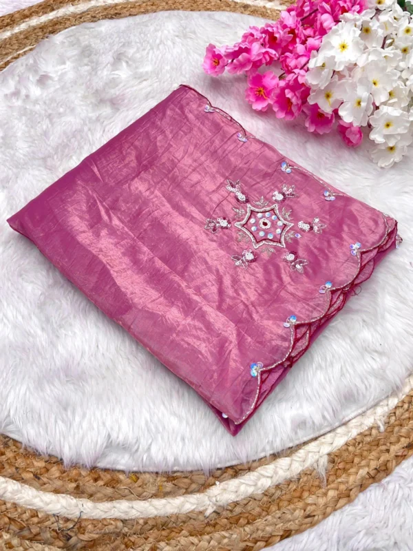 Gold Crush Saree