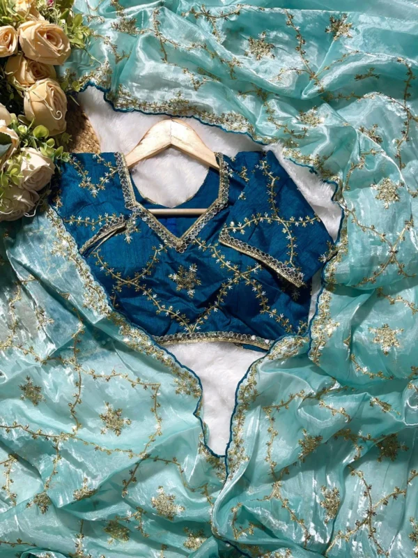 Pure Soft Jimmy Choo Silk Saree