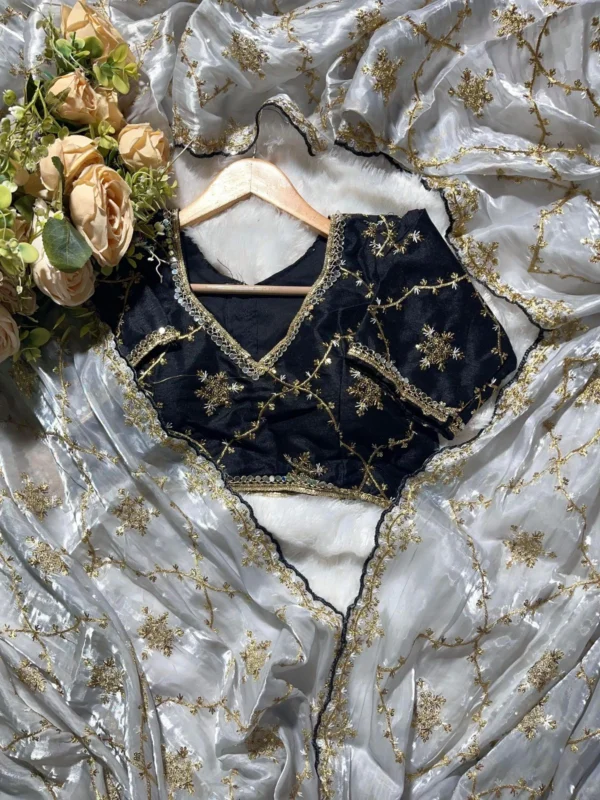 Pure Soft Jimmy Choo Silk Saree