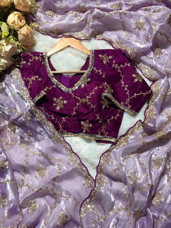 Pure Soft Jimmy Choo Silk Saree