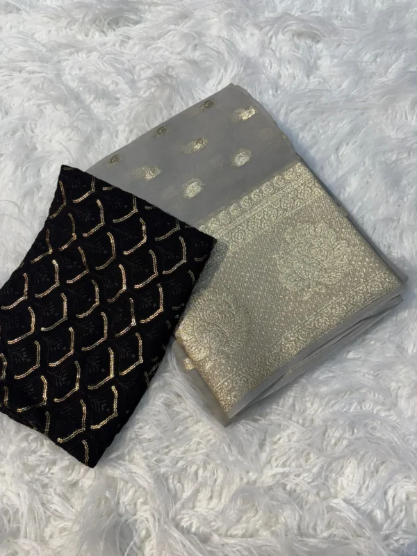 Pure Viscose Georgette Saree