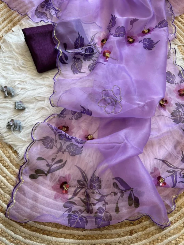 Organza Saree