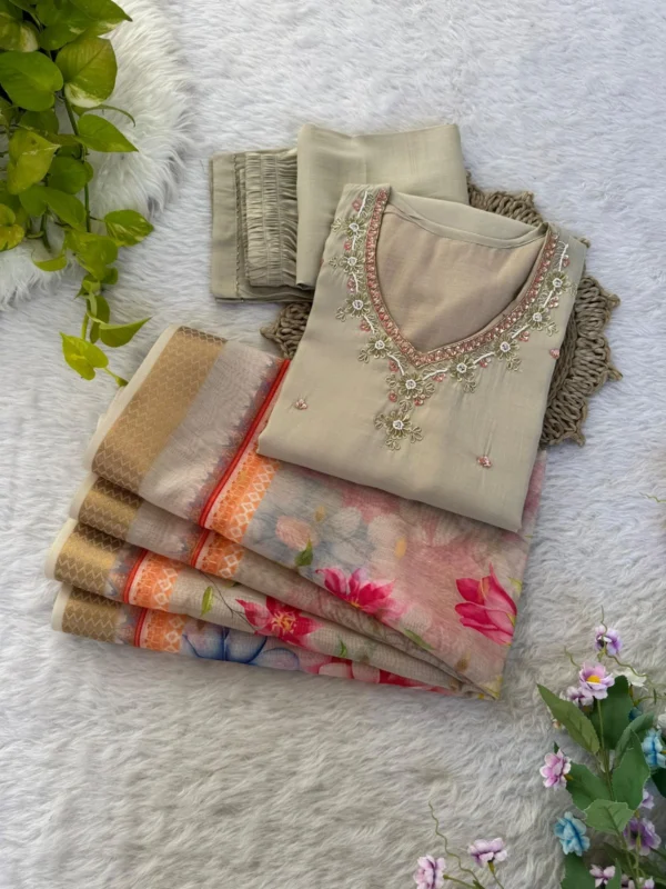Designer Kurti Pant Dupatta