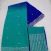 Georgette Multi-Sequence Saree