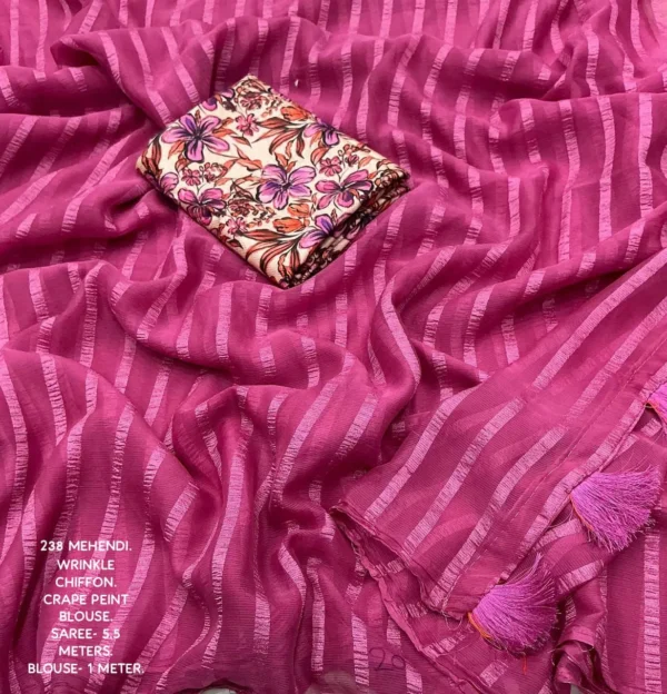 Plain Saree