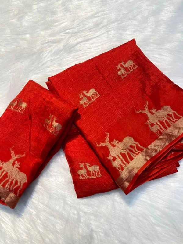 Pure Soft Viscose Saree