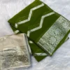 Georgette Lehariya Saree