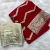 Georgette Lehariya Saree