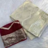 Georgette Lehariya Saree