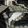 Mirror Work Saree