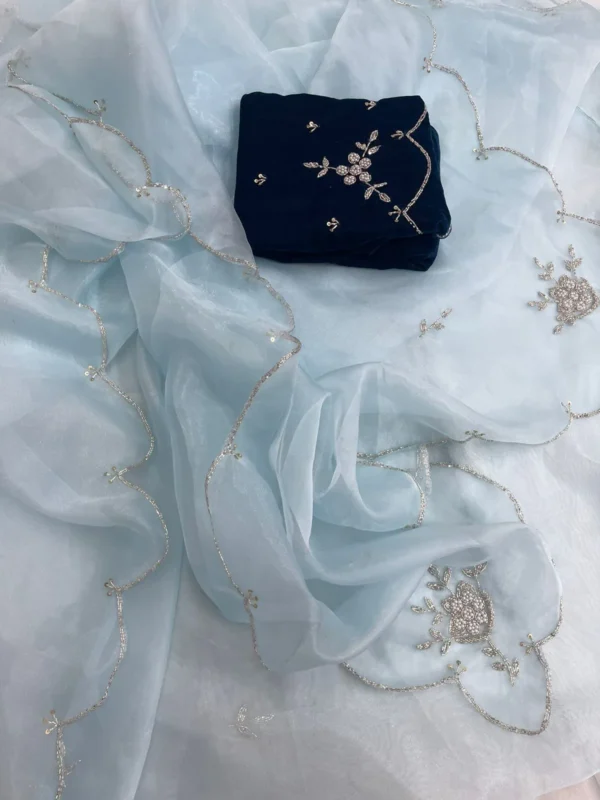 Organza Saree