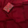 Maroon Saree