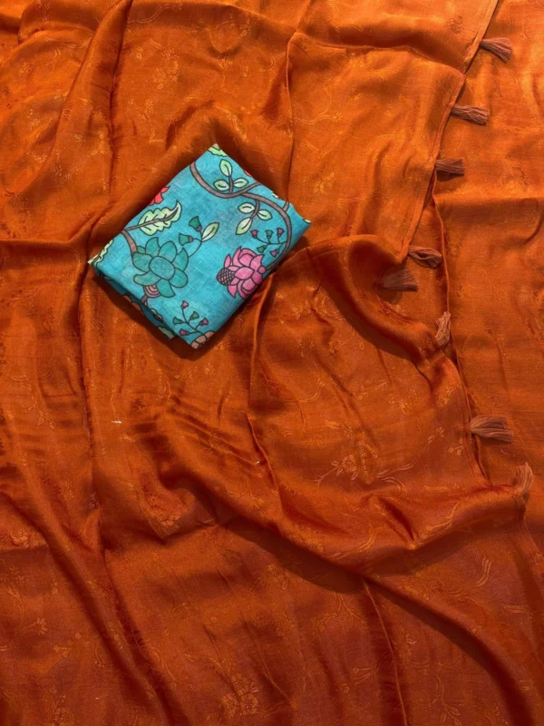 Copper Saree