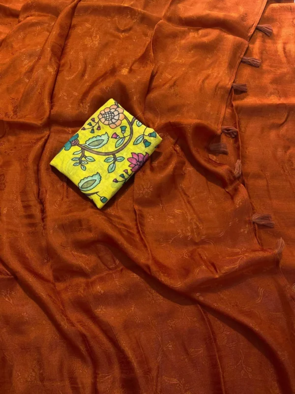 Copper Saree
