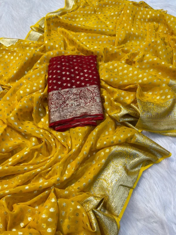 Viscose Georgette Saree