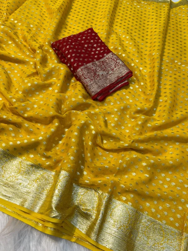 Viscose Georgette Saree