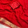 Viscose Georgette Saree